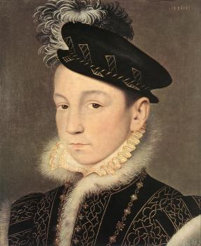 讓 尅盧埃 Portrait of King Charles IX of France